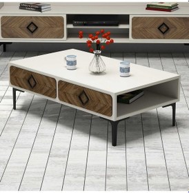 Resim Variant Samba Orta Sehpa - Krem 