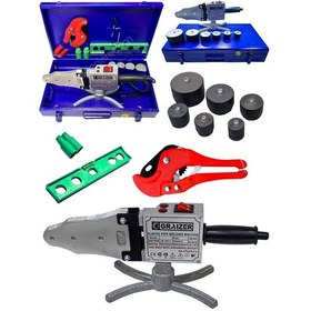 Resim Graizer Plastik Boru Kaynak Makinesi Full Set 