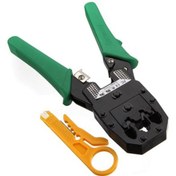 Resim Rj45 Ethernet Rj11 Rj12 Rj45 Telefon Kablo Sıkma Kesme Pensesi N11.823 
