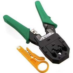 Resim Rj45 Ethernet Rj11 Rj12 Rj45 Telefon Kablo Sıkma Kesme Pensesi N11.823 