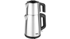 Resim Fakir Güçlü 1500 W 2 L Çay Makinesi Inox 