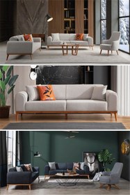 Resim EVAÇ Evaç Mobilya Meyra Koltuk Takımı 