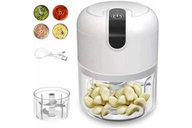 Resim Epilons Rondo Doğrayıcı 250 ml Taşınabilir USB Şarjlı Pratik El Rondo Blender 