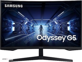 Resim Samsung 27" Odyssey G5 G55C LS27CG552EUX 1MS 165hz Gaming 