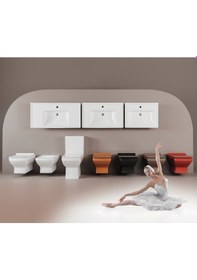 Resim Seramiksan Silva A041040H Kanallı Asma Klozet + Yavaş Kapak 