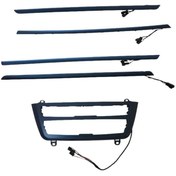 Resim Bmw 3 Serisi F30 Ambians Set (Klima Panel Ve Kapılar) - Mavi Renk 
