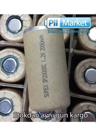 Resim Supex 2000Mah Şarj Edilebilen Süpürge Pili 