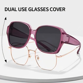 Resim Her iki cins için de giyilebilir dayanıklı PC çerçeveli rahat giyim için temel gözlük seçeneği, büyük boyutlu çerçeve ile moda dekoratif gözlükler. 