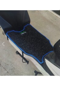 Resim Elektrikli Motosiklet Paspas Volta Vsx Uyumlu Mavi Kenar 