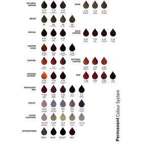 Resim Perfect Shine Permanent Profesyonel Saç Boyası 100 ML Bakır Yansımalı Mocha/bakır Kahve Mocha-7.24 