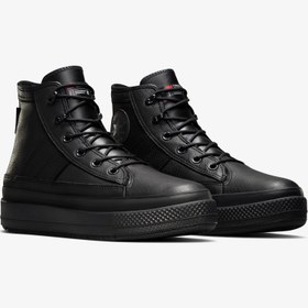 Resim Converse Chuck Taylor All Star Equip Unisex Siyah Deri Bot 