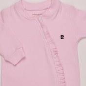 Resim Pierre Cardin %100 Pamuk Interlok Kumaş Kız Bebek Uzun Kol Tulum 303650 
