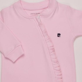 Resim Pierre Cardin %100 Pamuk Interlok Kumaş Kız Bebek Uzun Kol Tulum 303650 