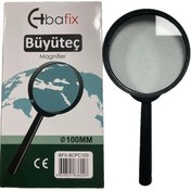 Resim Bafix Büyüteç Cam Plastik Çerçeveli 100 MM BFX-BCPC100 