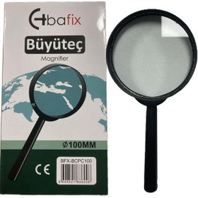 Resim Bafix Büyüteç Cam Plastik Çerçeveli 100 MM BFX-BCPC100 