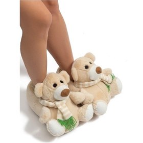 Resim Twıgy Tw Kutup Bej Kadın Hayvanlı Panduf 36/41 Bej 