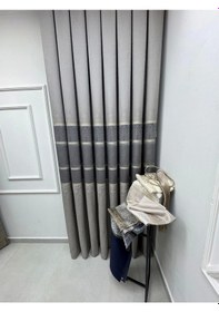 Resim Nivemeshome Çakı Fj672069 V-5422 Taş 1/3 Sık Pileli Fon Perde Apm Taş 