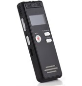 Resim Yüksek Kaliteli Ses Kaydedici, Gürültü Azaltma Özellikli, Tf Kart Destekli, Taşınabilir, 8gb Kapasiteli, Siyah 