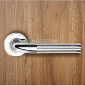 Resim Kapı Kolu Rozetli Saten Krom 203l Oda-barelli 