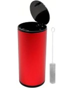 Resim Chuangyinshop Red Araba Küllüğü Seyahat İçin Taşınabilir Otomobil Küllüğü 