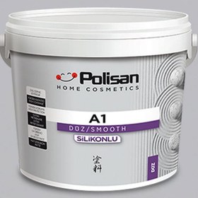 Resim Polisan 4941 - Taş Grisi - CD-8219 15 Litre A1 Silikonlu Dış Cephe Boyası (37200012200) 