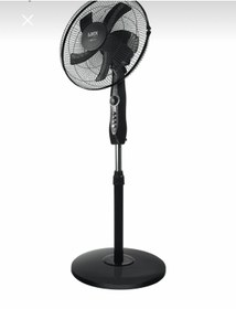 Resim Home Sr - 6000 Stormy Ayaklı Vantilatör Siyah 