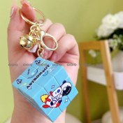 Resim Silver1 Yeni Sevimli Çizgi Film Işıklı Işık Kulomi Büyük Kulak Köpek Hediye Kutusu Anahtarlık Araba Okul Çantası Dıy Kolye Hediye (Yurt Dışından) 