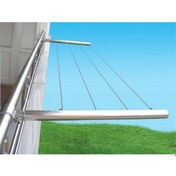 Resim Küpeçte Balkon Alimünyum Askılık 