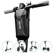 Resim Padalink Es8 Elektrikli Scooter Ve Bisiklet İçin Su Geçirmez Eva Sert Kabuklu Baş Çantası - 2l Kapasiteli Çok Renkli 