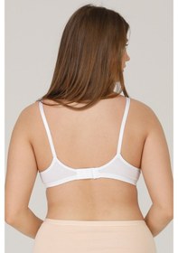 Resim Parlingerie Pl Emzirme Sütyeni Kapsız Penye Beyaz 