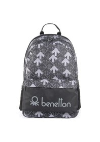Resim United Colors Of Benetton Bnt03738 Siyah/gri Unisex Okul Çantası 