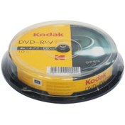 Resim Kodak DVD-RW 4x 4.7GB 10'lu CaxeBox 1810310 