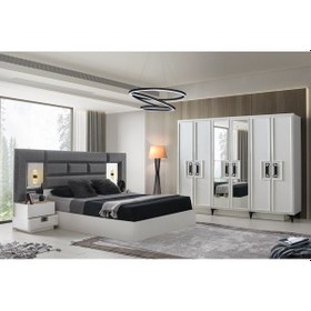 Resim Çiğdem Mdf Yatak Odası Takımı 