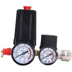 Resim 25-50 Lt Kompresör Basınç Şalteri Komple Seti 6 Parça 