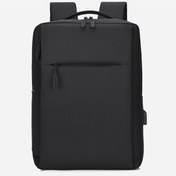 Resim Cbtx Kalusi Suya Dayanıklı 15" Laptop Taşıyıcı Sırt Çantası Siyah 