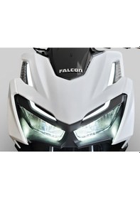 Resim Falcon Max 125İ Scooter Mat Siyah 