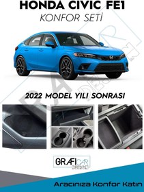 Resim GRAFİCAR Honda Civic Fe1 Konfor Seti-iç Trim Kumaş Kadife Kaplama-ses Izolasyon Amaçlı Kaplama 