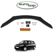 Resim Eurocap Dacia Sandero Ön Kaput Koruma Rüzgarlık 3Mm Abs 2009-1 