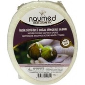 Resim Incir Sütü Özlü Batık Ve Çilek Bacak Onarımına Yardımcı Doğal Süngerli Sabun 130gr Hatmi Çiçeği 