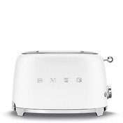 Resim Smeg TSF01WHMEU 2x1 Mat Beyaz Ekmek Kızartma Makinesi 