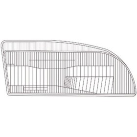 Resim Ayfar 11429 Far Camı Sol Corolla 92 98 