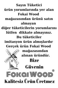 Resim Fokai Wood Quatro Jj Açık Ahşap Elbise Dolabı 