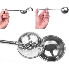 Resim TE Dükkan Buğz Paslanmaz Çelik Pratik Çay Süzgeci 