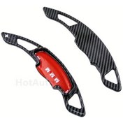 Resim Dashanshop Honda Civic Accord Crv Odyssey İçin Karbon Desenli Direksiyon Vites Pedalı Karbon Desen 