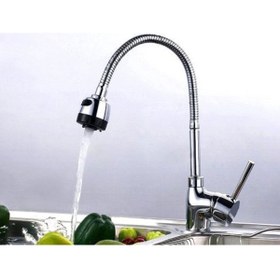 Resim HerEveOyuncak Oynar Başlıklı 2 Fonksiyonlu Spiral Musluk Başlığı + Sevimli Ördek Musluk Uzatıcı - 2li Set S4A8H3 