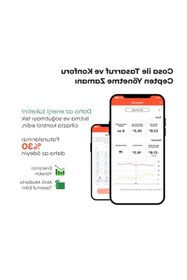 Resim markentegra Wi-Fi Özellikli Akıllı Oda Termostatı, Kablosuz Kontrol 