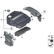 Resim Bmw Motor Üst Kapak Akustik X1 E84 11148510364 
