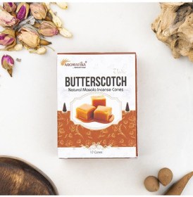 Resim Aromatika Karamel Aromalı Konik Tütsü 
