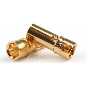 Resim 3.5Mm Gold Konnektör Banana Erkek Dişi 1 Çift 