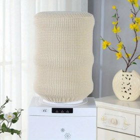 Resim Globalbloom Beige Su Sebili Kılıfı Yüksek Kalite Polyester Toz Geçirmez Taşınabilir Modern 